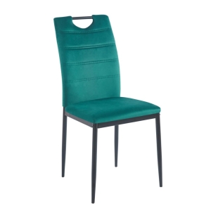 Krzesło velvet (zielone)
