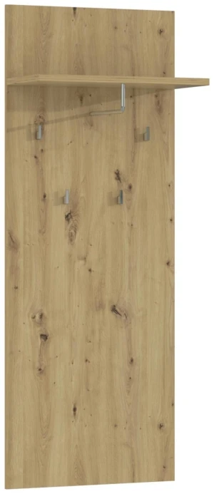 Panel ubraniowy w dekorze dąb Artisan Tuluza TUZD501-D78 Meble Forte 1