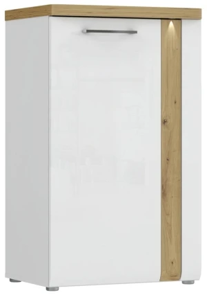 Mała komoda z LED Tuluza TUZD211RB-C843 Meble Forte 1