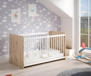 Łóżeczko dziecięce 70x140cm Winnie BBSL071-C830 Meble Forte 5