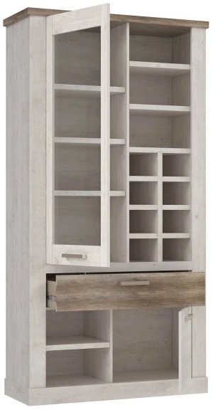 Elegancka witryna do jadalni Duro DURV821L-T75 Meble Forte 2