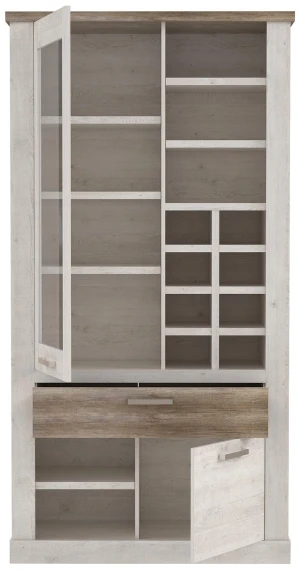 Elegancka witryna do jadalni Duro DURV821L-T75 Meble Forte 7