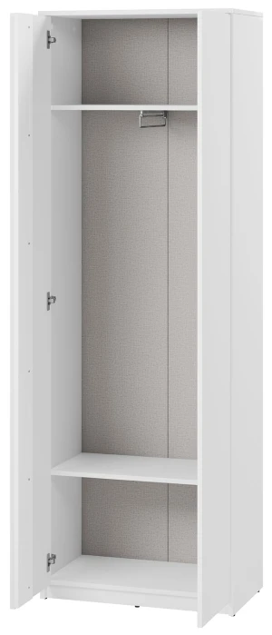Nowoczesna biała szafa Simply SM-01 Lenart Meble 2