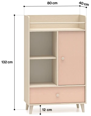 Komoda młodzieżowa Mevel 04 ML Meble 3