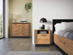 Mała szafka nocna Urso 09 Lewa ML Meble 7