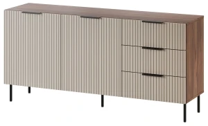 Dwudrzwiowa komoda z trzema szufladami Almera Typ 1 Cama Meble 1