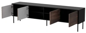 Szafka RTV czterodrzwiowa Cortina 200 Cama Meble 2