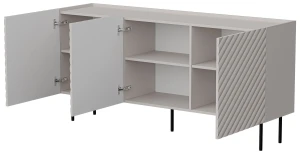 Kaszmirowa komoda trzydrzwiowa Lucca 165 Cama Meble 3