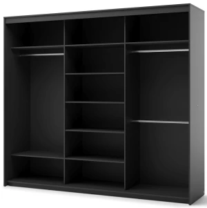 Trzydrzwiowa szafa przesuwna Trend TZ-02 Lenart Meble 2