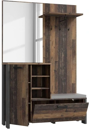 Przedpokój z dużym lustrem Clif CLFD02L-C546 Meble Forte 2