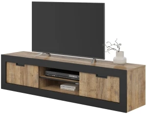 Szafka RTV dwudrzwiowa Tudor 24WSNZ40 Helvetia Meble 3
