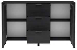 Elegancka czarna komoda Malumi MM1 Jarstol 6