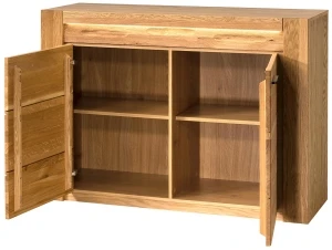 Dwudrzwiowa komoda Velvet 44 Dąb Natura Szynaka Meble 2