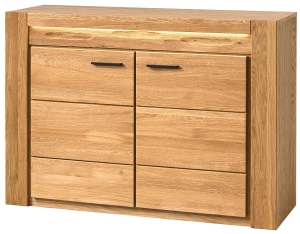Dwudrzwiowa komoda Velvet 44 Dąb Natura