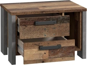 Szafka nocna do sypialni Clif CLFK021-C546 Meble Forte 2