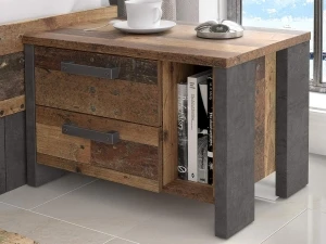Szafka nocna do sypialni Clif CLFK021-C546 Meble Forte 5