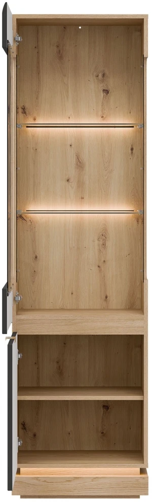 Dwudrzwiowa witryna Milton ML05 L/P Liveo Meble 7
