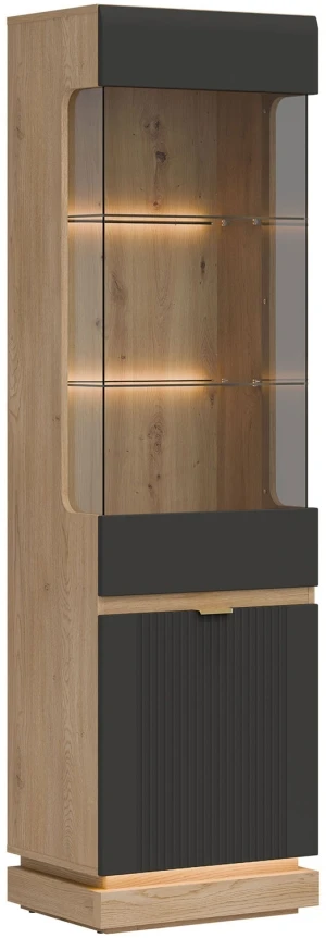 Dwudrzwiowa witryna Milton ML05 L/P Liveo Meble 1