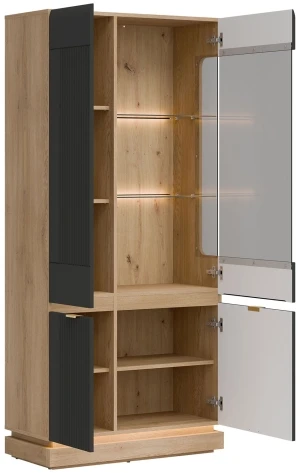 Czterodrzwiowa witryna Milton ML06 Liveo Meble 3
