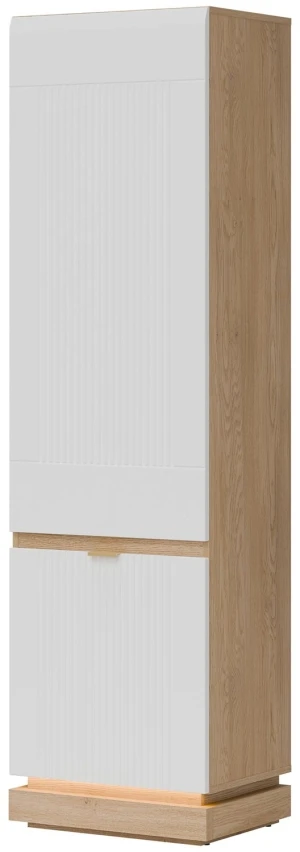 Biała szafka na cokole Milton ML07 L/P Liveo Meble 4