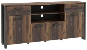 Szeroka komoda industrialna Clif CLFK242-C546 Meble Forte 1