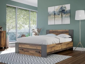 Łóżko młodzieżowe 140x200 Clif CLFL1141-C546 Meble Forte 3