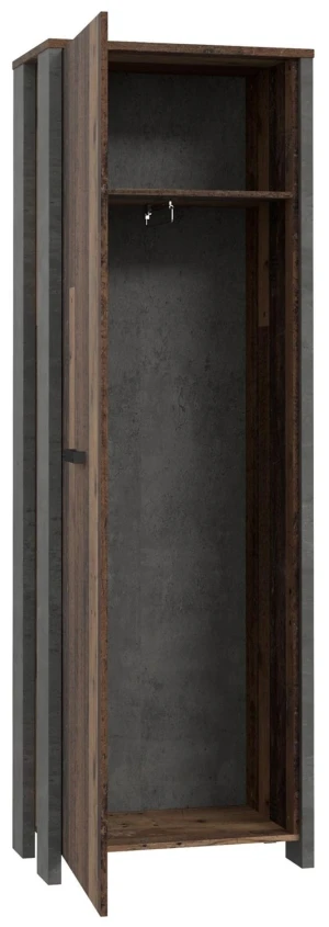 Szafa ubraniowa do przedpokoju Clif CLFS711-C546 Meble Forte 2
