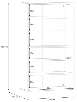 Szafka na buty Net106 BTS321-M934 Meble Forte 3