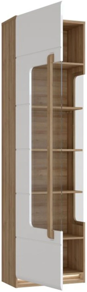 Jednodrzwiowa witryna Attention ATNV711LB-M743 Meble Forte 4