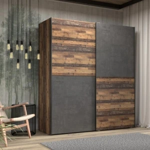 Stylowa szafa przesuwna Clif W3NS822X1-C754 Meble Forte 5