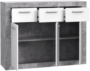 Komoda trzydrzwiowa Baccio BCCK231-C264 Meble Forte 4