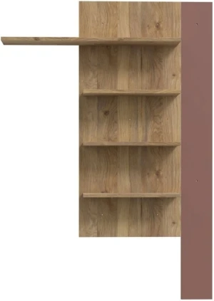 Panel półek wiszących Breathtaker BTHB01-Q193 Meble Forte 4