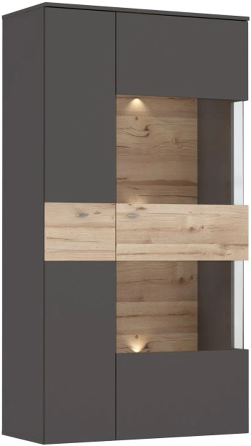 Witryna dwudrzwiowa Como COMV623RB-C175 Meble Forte