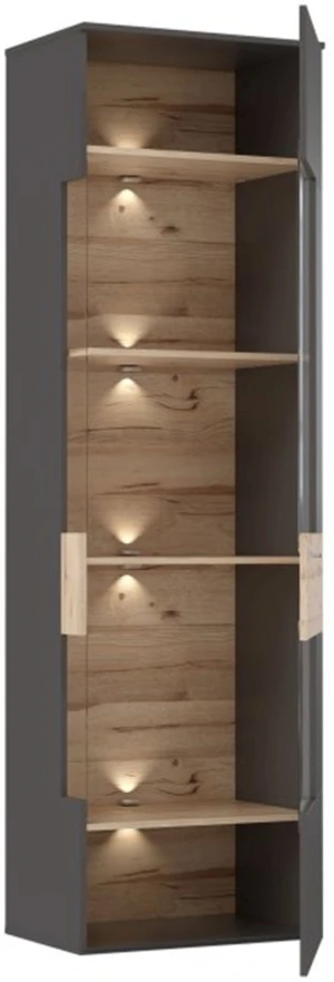 Wysoka witryna Como COMV711RB-C175 Meble Forte 4