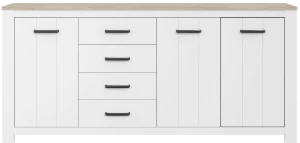 Trzydrzwiowa komoda Elara ERXK241-C586 Meble Forte 5