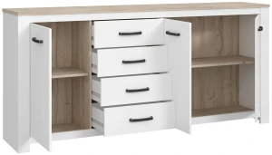 Trzydrzwiowa komoda Elara ERXK241-C586 Meble Forte 3