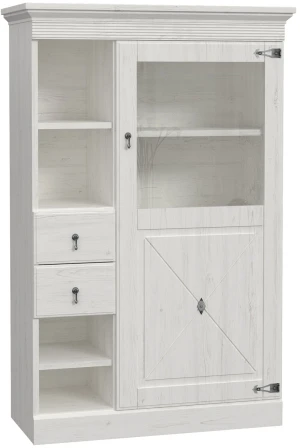 Witryna jednodrzwiowa Encanto ENCV522R-S13 Meble Forte 1