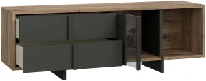 Szafka RTV Jokkaz JKZT121L-M559 Meble Forte 4