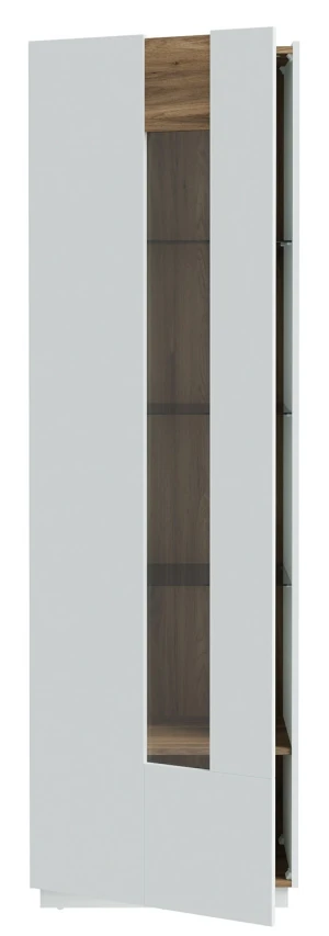 Wąska witryna do salonu Lewisville  LWSV711-M829 Meble Forte 3