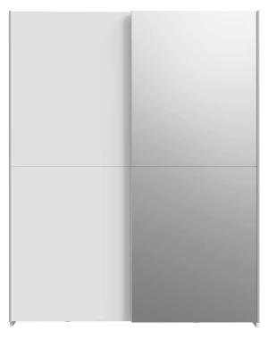 Biała Szafa 150 cm z lustrem Schach&matt SHMS72233-120 Meble Forte 6
