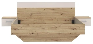 Łóżko + szafki nocne Tanaia TNAL2162-Q224 Meble Forte 6