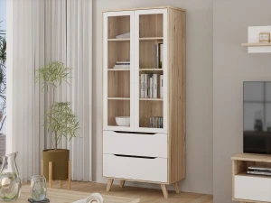 Wysoka Witryna Vankka VNKV722-L25 Meble Forte 11
