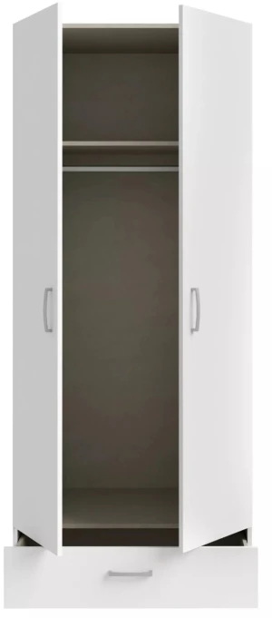 Biała Szafa Econobox 2 ECBS823-120 Meble Forte 6