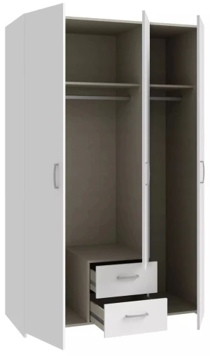 Pojemna Szafa Econobox 2 ECBS832-120 Meble Forte 2