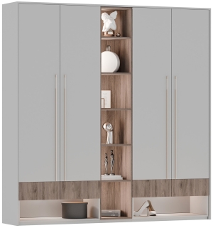 Alfa szafa modułowa z regałem 240 cm