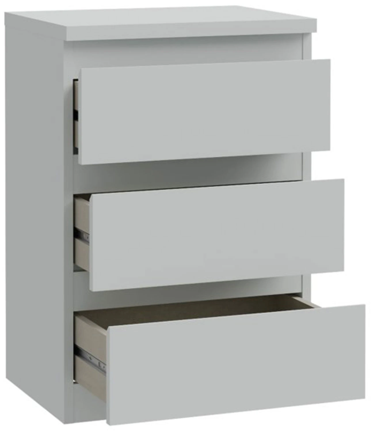 Trzyszufladowa Komoda w kolorze Secret Grey Edmore EMOK111-U58 Meble Forte