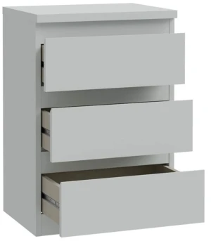 Trzyszufladowa Komoda w kolorze Secret Grey Edmore EMOK111-U58 Meble Forte 1