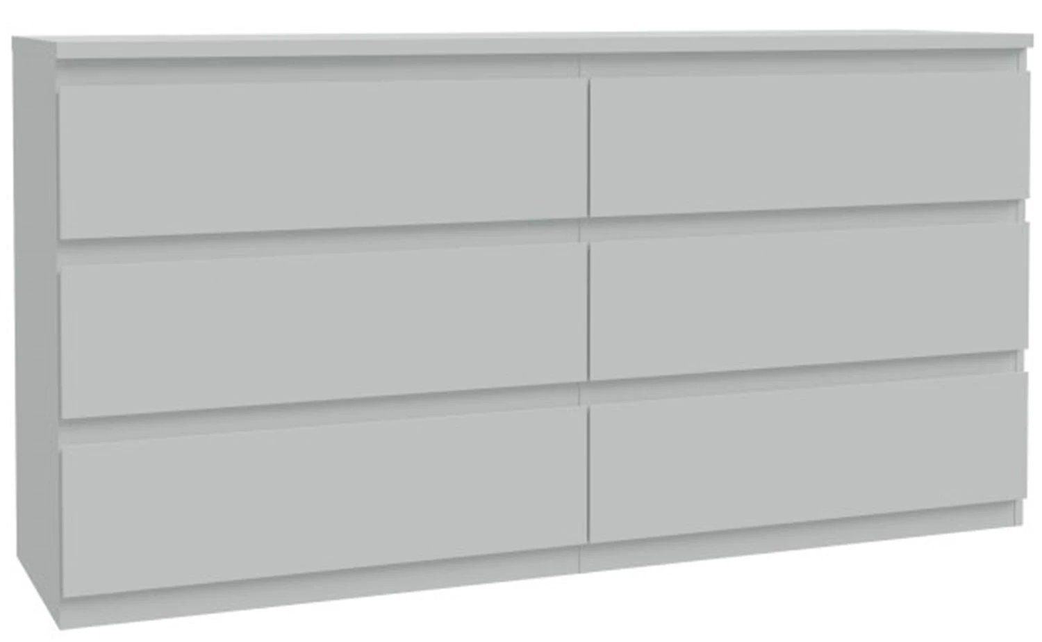 Duża Komoda w kolorze Secret Grey Edmore EMOK221-U58 Meble Forte