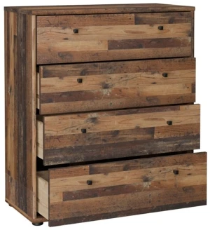 Komoda w kolorze old wood vintage ARCHBOX T2KK212-H51 Meble Forte 2