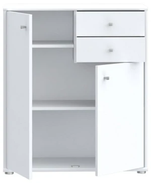Elegancka biała komoda ARCHBOX T2KK50-120 Meble Forte 6